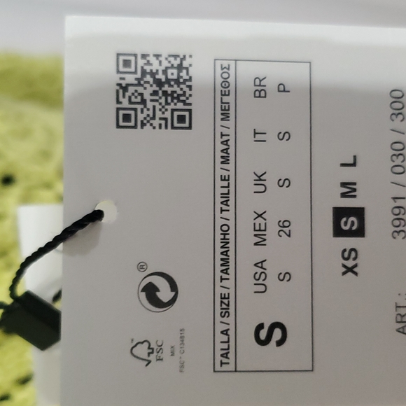 Zara knit Top Crop - Picture 4 of 4